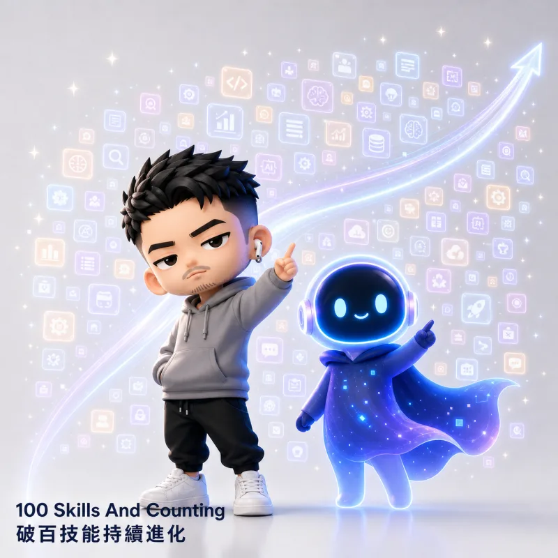 雙 AI Agent 成果示意圖